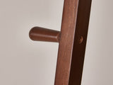 Heavy-Duty Solid Wood Freestanding Clothes Rack, A-Shaped Garment Hanger Stand with 81496463