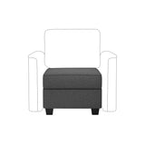 Modular Sectional Sofa with Storage Seat Upgrade Convertible Sofa Couch for Living Room/Deep 27'' B2716P236648