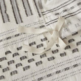 King/Cal King Cotton Jacquard Duvet Cover Mini Set B03596465