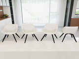 A set of 4 dining chairs, medieval modern kitchen dining chair, PU decorative chairs with black 98624263
