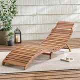 LAHAINA WOOD FOLDABLE CHAISE LOUNGE 57076.00