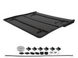 4-Fold Tonneau Cover 5.5ft fit for Nissan Titan 2004-2015 Easy Install W/LED Lamp 05165695