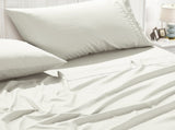 Bed Sheets 4-Piece Set OEKO-TEX Certified Bedding with Fitted Sheet, Flat Sheet & Pillowcases 59434282
