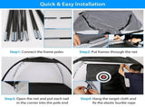 Golf Net, 78.7x39.4x55.1in for Backyard Driving Chipping Training Swing with Target Mat Balls for 15141261