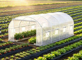 15 x 6.5 x 7 ft Walk-in Greenhouse, Portable Plant Hot House with Galvanized Steel Hoops, 1 Top Beam 28859781