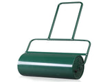 Oshion 24in Lawn Roller Iron Cylindrical Garden North America Black 30496628
