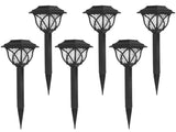 6Pack Solar Powered Stake Light Decorative Landscape Lamp IP45 Waterproof Auto On Off 80420771