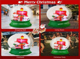 4 Feet Christmas Inflatable Snow Globe Christmas Decoration 81776409