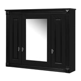 Bathroom Wall Cabinet with Mirror, Wall Mounted Medicine Cabinet with 5 Shelves, Mirrored Door Over N710P252503B
