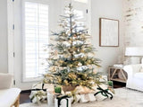 7ft Unlit Aspen Fir Artificial Christmas Tree, Green 84239406