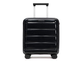 20 Inch Glossy PP Carry-On Suitcase with Iron Telescopic Handle, Spinner Wheels & Combination Lock, W2787P534093