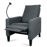 Recliner Chairs for Adults, Adjustable Recliner Sofa with Mobile Phone Holder & Cup Holder, Modern W680131614