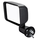 Manual Folding Left Side Mirror For 2007 2008 2009 2010 Jeep Wrangler 58011993