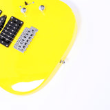 ZNTS Novice Entry Level 170 Electric Guitar HSH Pickup Bag Strap Paddle Rocker Cable Wrench Tool Yellow 95864682