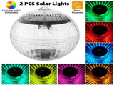 2PCS Solar Floating Pool Lights, IP65 Waterproof RGB ColorChanging LED Lights, SolarPowered with 27986394