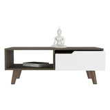 ZNTS Oslo Coffee Table 2.0, One Drawer, Four Legs B070P188811