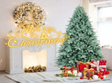 Artificial 5ft Blue green Tint Christmas Tree with 854 PE/PVC Mixed Branch Tips, memory wireiron 97648024