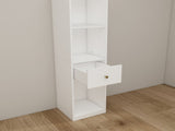 31.5x66.73x15.75inch White Two Side Storage Cabinet With Drawers for Bedroom, Living Room, Bathroom W5290P533268