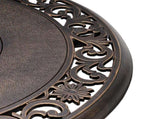 32*32*29" Outdoor Cast Aluminum Round Dining Table 07201166