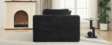 Full- compressed Chaise Lounge Sofa Bed 48.8" Upholstered Sofa Couch with Removable Pillows, Modern N719P288545B
