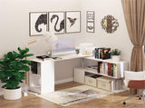 Computer Desk L-Shaped-White 50522622