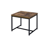 Bob Weathered Oak & Black Finish End Table B2726P244961