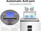 200-Sheet Auto Feed Paper Shredder, 40 Min Non-Stop Heavy Duty Shredders, P-5 Ultra Security 75333406
