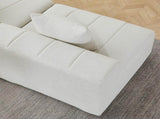 Chenille sectional sofa with 2 pillows,Symmetrical Modular Sofa Sectional for bedroom, living room, W834P389125