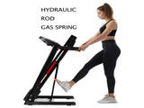 Folding Treadmills for Home - 3.5HP Portable Foldable with Incline, Electric Treadmill for Running 49905196
