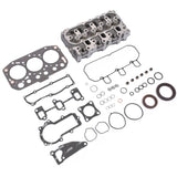 Complete Cylinder Head & Full Gasket Kit Fit for Yanmar 3TNV70 Engine VIO10-2 VIO15-2A VIO15-3 17739421