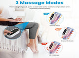 Cordless Leg Massager Air Compression Massager with Heat Thigh Knee Calf Massager with 3 Modes 66724270