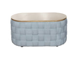 Saree Light Teal Chenille Coffee Table B2726P457129