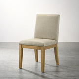 Rocco Contemporary Solid Wood Dining Chairs, Set of 2 T2574P205967