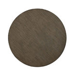 Rustic Grey Solid wood Round Dining Table w Shelf Dining Room Furniture 1pc Table Only B011107814