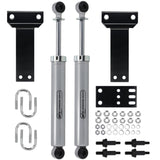Dual Steering Stabilizer Fit for Ford F250 F350 Super Duty 4WD 1999-2004 Fit for Ford Excursion 4WD 87208232