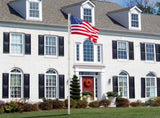 Telescopic Flag Pole Kit, 20FT Height Adjustable Heavy Duty Aluminum Flagpoles with 5x3 US Flag & 92299791