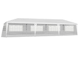 10x30ft Pop Up Canopy, Portable Instant Canopy Tent with 8 Sidewalls for 47765489