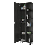 Los Angeles Linen Cabinet, Five Shelves, One Cabinet, Divisions B128P148736