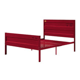 Red Full Platform Bed B062P189165