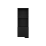 Obregon 43" Tall One-Door Wall Cabinet with Two Open Shelves, Medicine Cabinet B200P235848