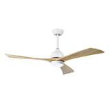 ZNTS 52" Ceiling Fan with Lights Remote Control,Quiet DC Motor 3 Blade Ceiling Fans 6 Speed W1592122611