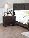 2 Drawers Nightstand In Espresso SR015426