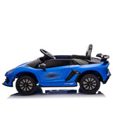 ZNTS 12V Kids Ride On Car W/Parents Remote Control,Licensed Lamborghini Aventador Xago,Hydraulic pressure W1396P184348