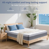 Full Size Mattress in a Box 14 Inch Memory Foam Hybrid Mattress with Pocketed Springs Medium Firm 97546844
