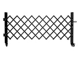 Foldable Security Gate, Expandable Safety Barrier with 360&deg Swivel Casters Lockable Design, 34637780
