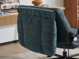 Criss Cross Legged Office Chair with Flip-Up Back Built-In Dynamic Airbag Lumbar Support, Wide Seat 50529061