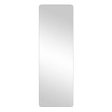 60" x 15" Full Length Wall Mirror, Frameless Rounded Rectangle Body Mirror with Shatter-Resistant 68969273