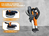 Drywall Sander with Vacuum Dust Collection, 6 Variable Speed Foldable Telescopic Electric Wall T3177P305032