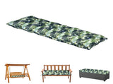 Outdoor Bench Cushion, 60 20 4 Inch, Tufted Waterproof Swing Cushion with Ties, for Patio Bench 34999442