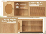 35 x 11.5 x 55 Over The Toilet Storage Cabinet 27869738